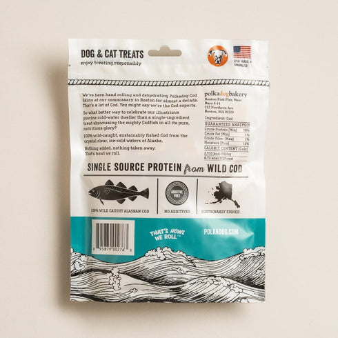 Polkadog Alaskan Cod Chips 4 oz